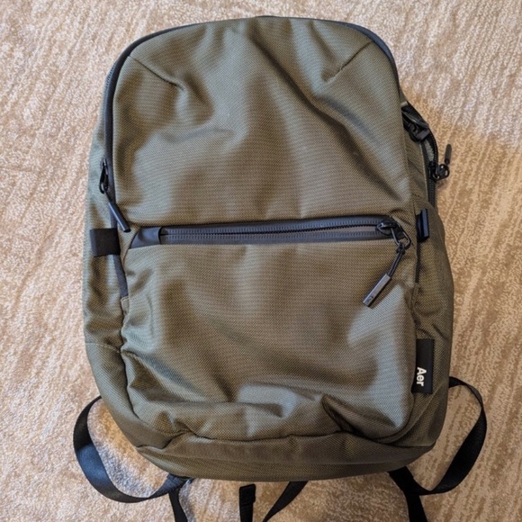 Aer City Pack (14L) Compact backpack in Huckberry Exclusive Ranger Green color - Picture 2 of 12